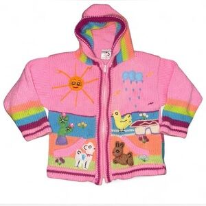 Handmade Peruvian Sweater.
